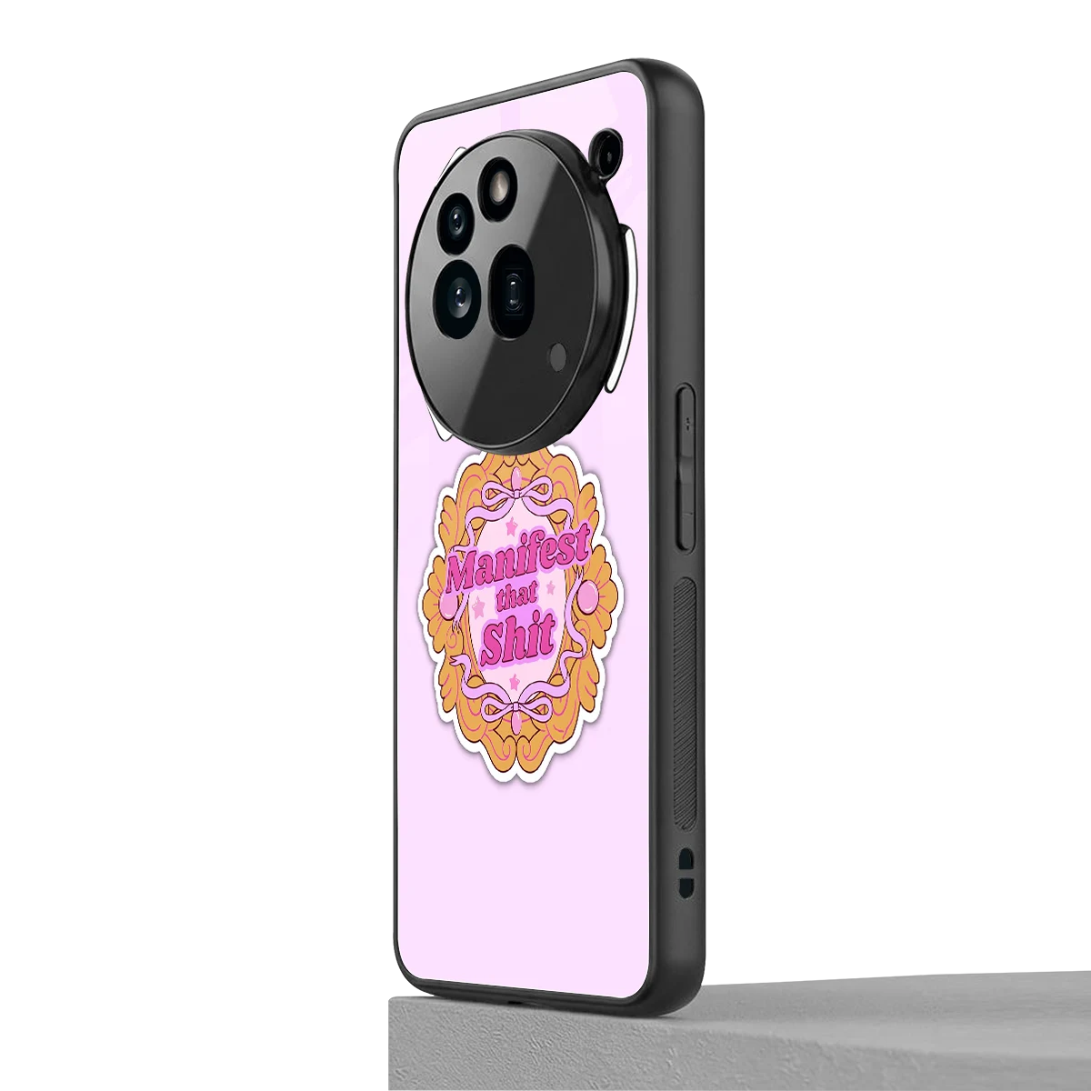 Manifestor nothing phone 3a pro mobile cover | shockproof glass phone case