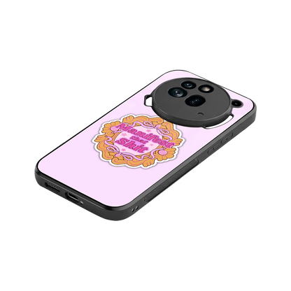 Manifestor stylish phone case for nothing phone 3a pro | glossy glass and slim fit