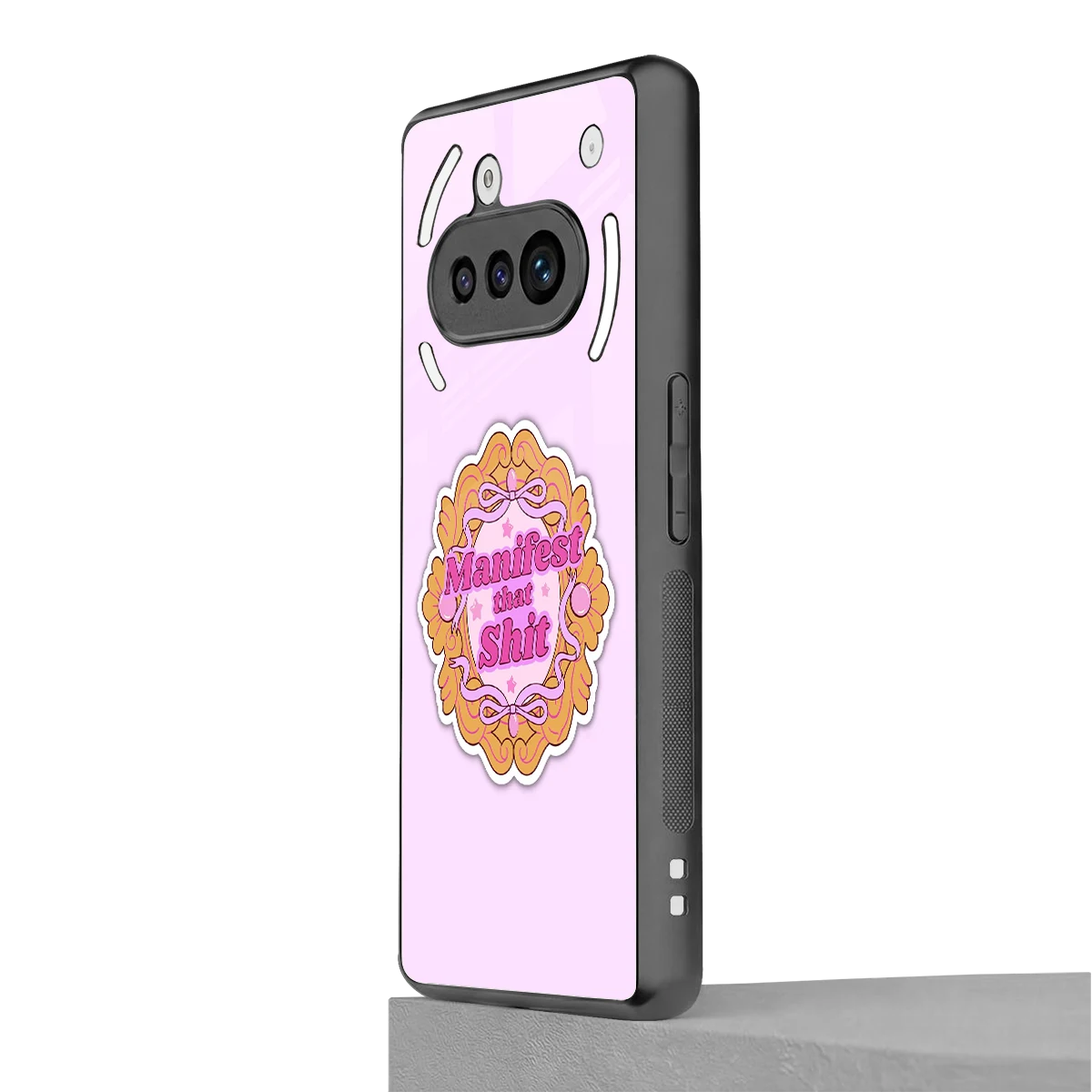 Manifestor nothing phone 3a mobile cover | shockproof glass phone case