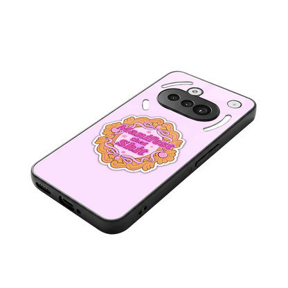 Manifestor stylish phone case for nothing phone 3a | glossy glass and slim fit