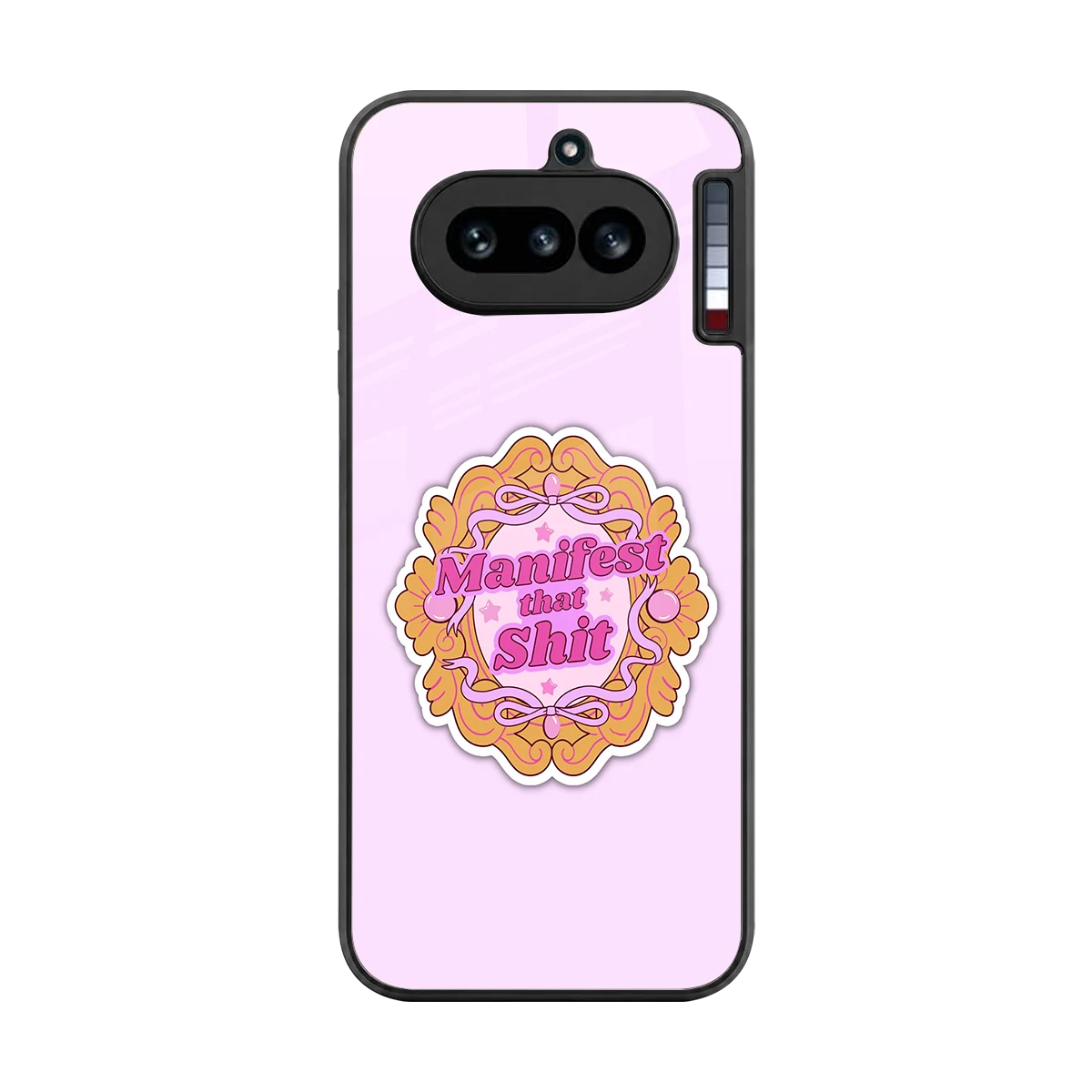 Manifestor back phone cover | glass case for nothing phone 4a