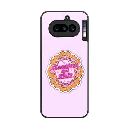 Manifestor back phone cover | glass case for nothing phone 4a