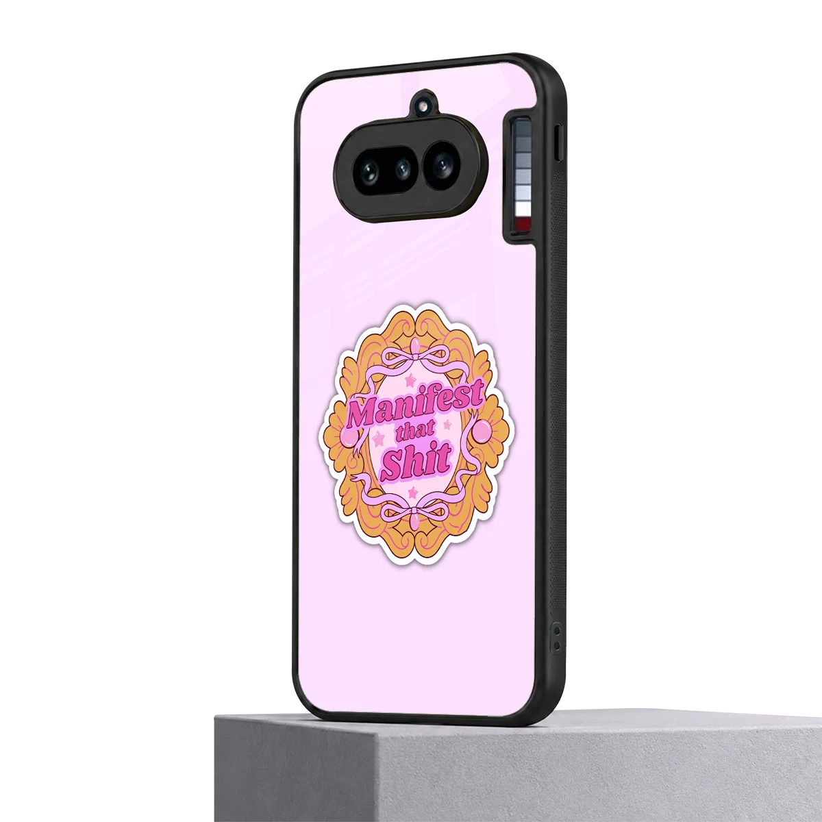 Manifestor nothing phone 4a mobile cover | shockproof glass phone case