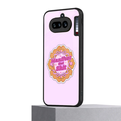 Manifestor nothing phone 4a mobile cover | shockproof glass phone case