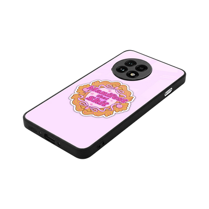 Manifestor stylish phone case for oneplus 13r | glossy glass and slim fit