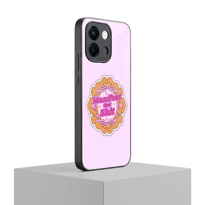 Manifestor oneplus 13s mobile cover | shockproof glass phone case