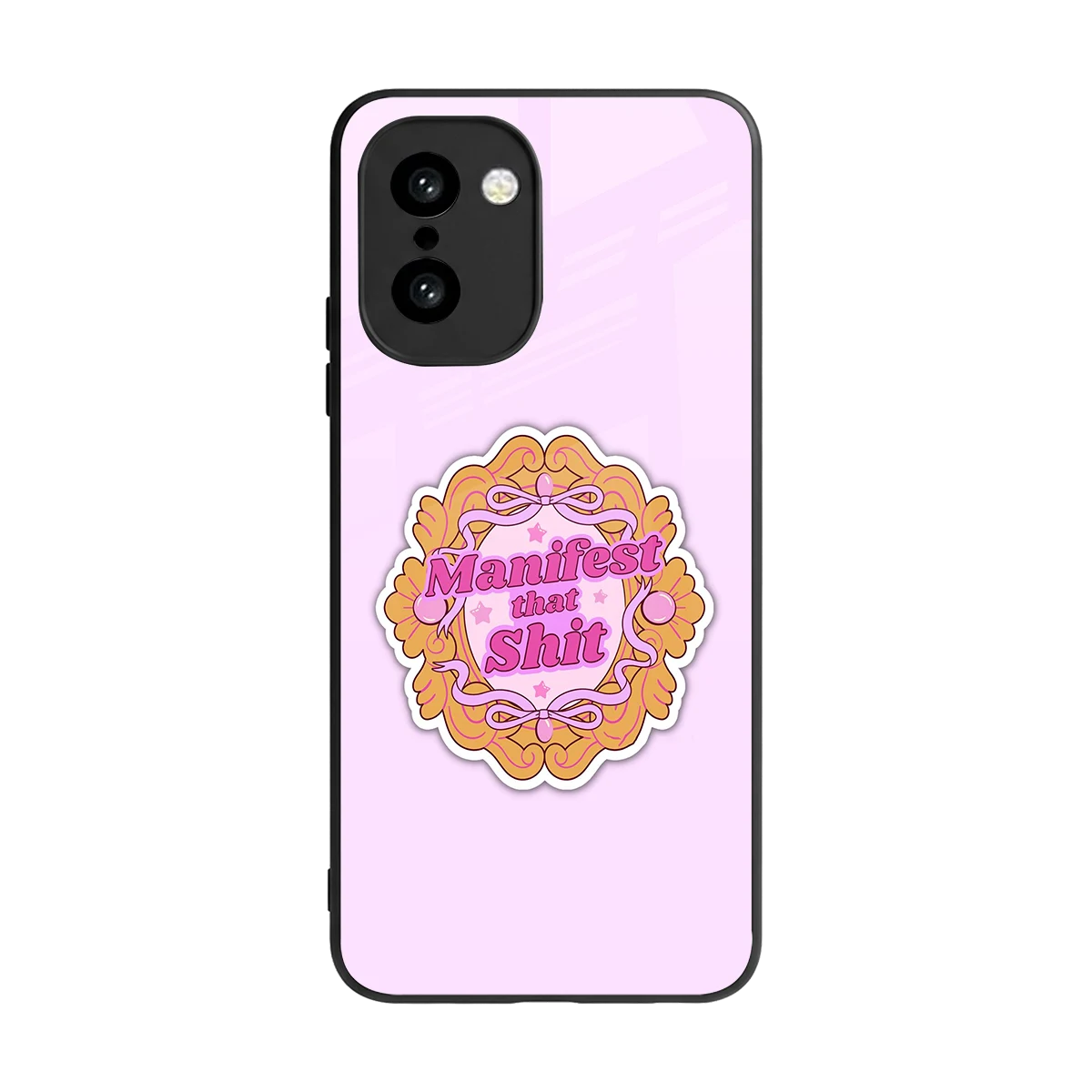 Manifestor back phone cover | glass case for oneplus 15r