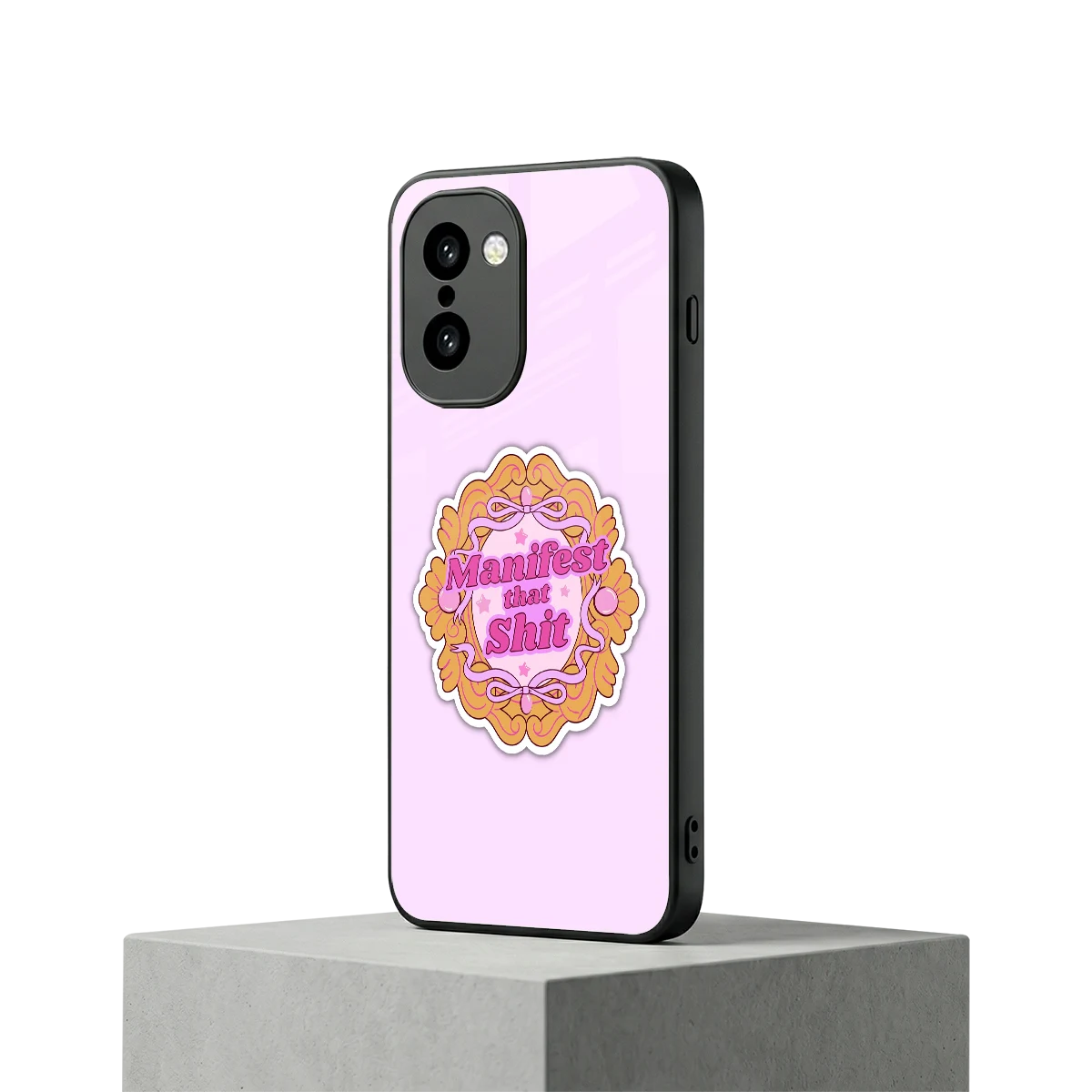 Manifestor oneplus 15r mobile cover | shockproof glass phone case