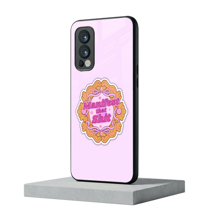 Manifestor oneplus nord 2 mobile cover | shockproof glass phone case