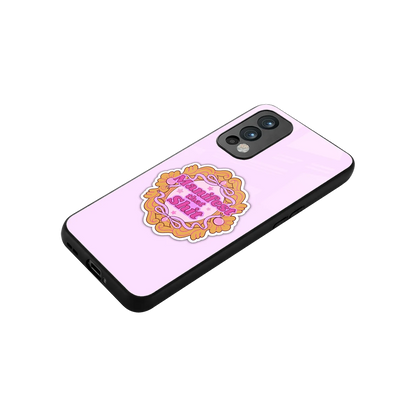 Manifestor stylish phone case for oneplus nord 2 | glossy glass and slim fit