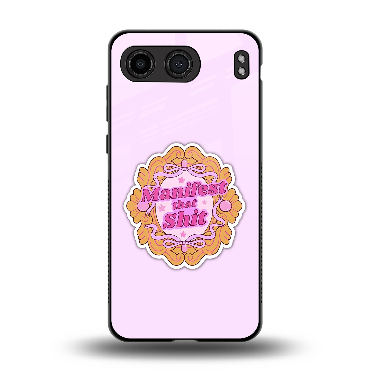 Manifestor back phone cover | glass case for oneplus nord 4