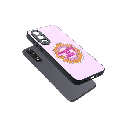 Manifestor sleek oneplus nord 5 cover with tempered glass back and TPU edges