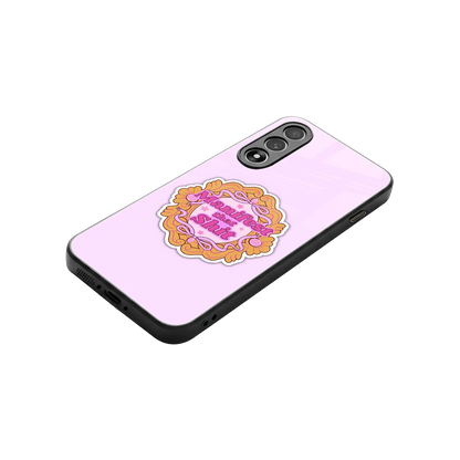 Manifestor stylish phone case for oneplus nord 5 | glossy glass and slim fit