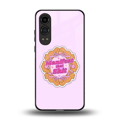 Manifestor back phone cover | glass case for oneplus nord ce 4 lite