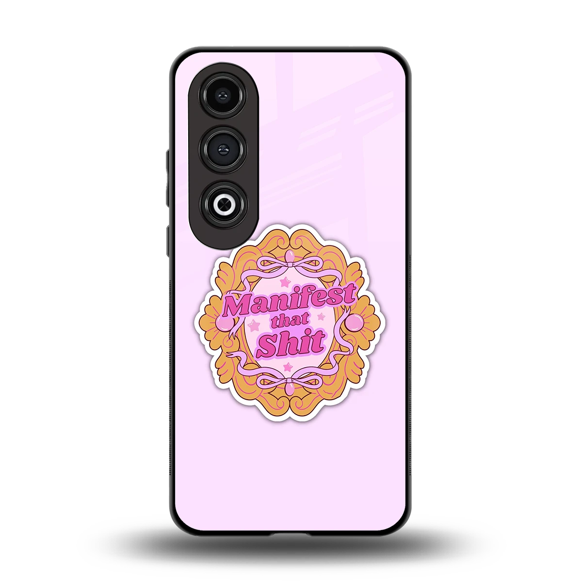 Manifestor back phone cover | glass case for oneplus nord ce 4