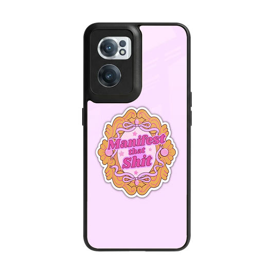 Manifestor back phone cover | glass case for oneplus nord ce 2