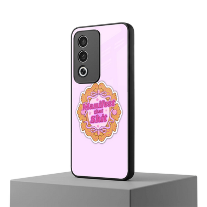 Manifestor oppo a3 pro mobile cover | shockproof glass phone case