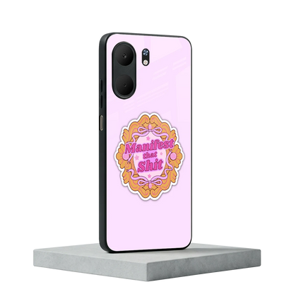 Manifestor oppo a5x 5g mobile cover | shockproof glass phone case