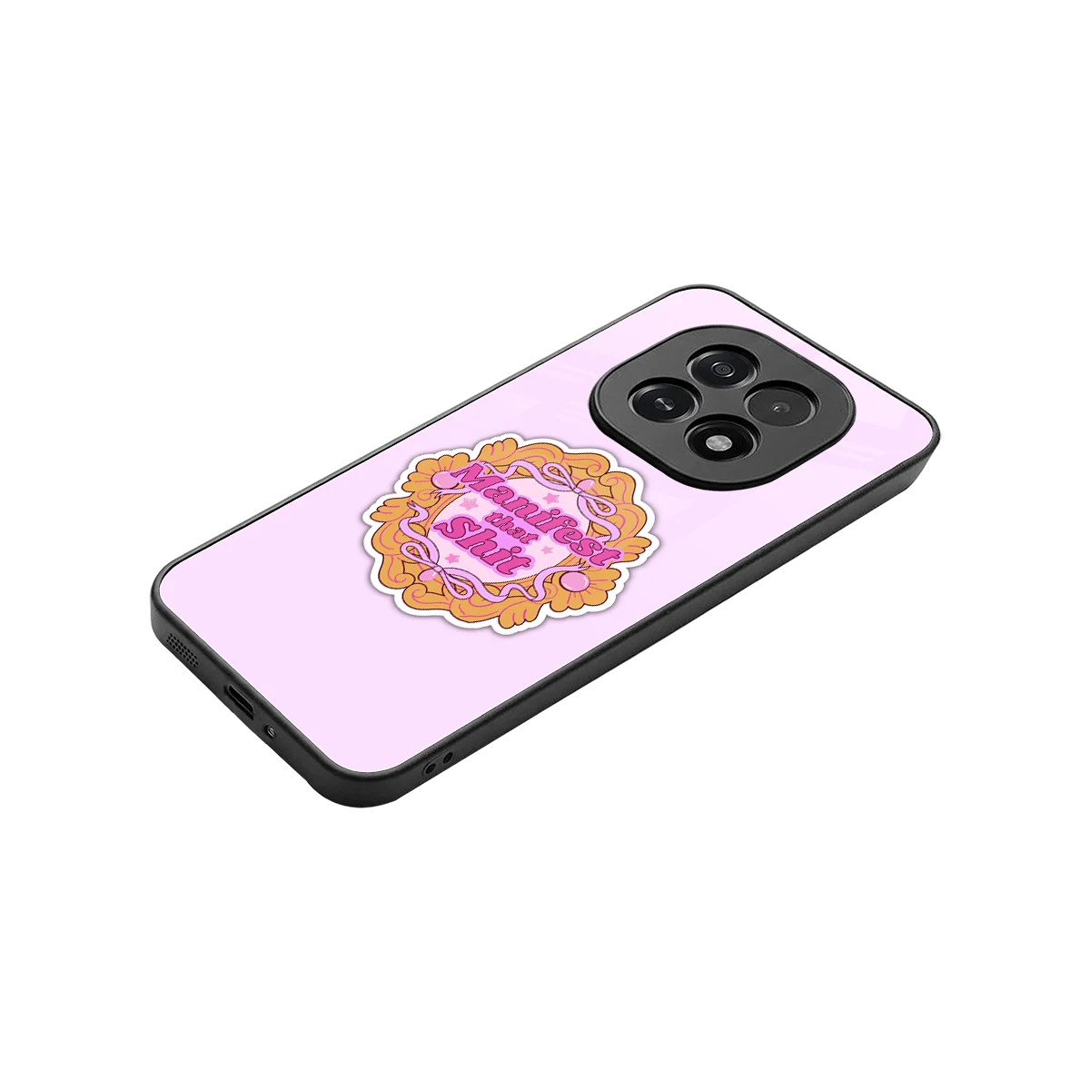 Manifestor stylish phone case for oppo f29 5g | glossy glass and slim fit