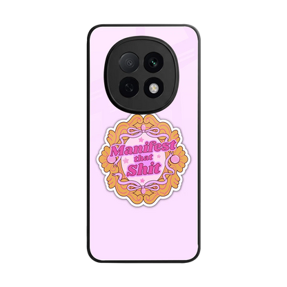 Manifestor back phone cover | glass case for oppo f29 pro 5g