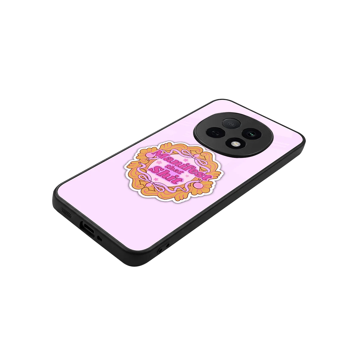 Manifestor stylish phone case for oppo f29 pro 5g | glossy glass and slim fit
