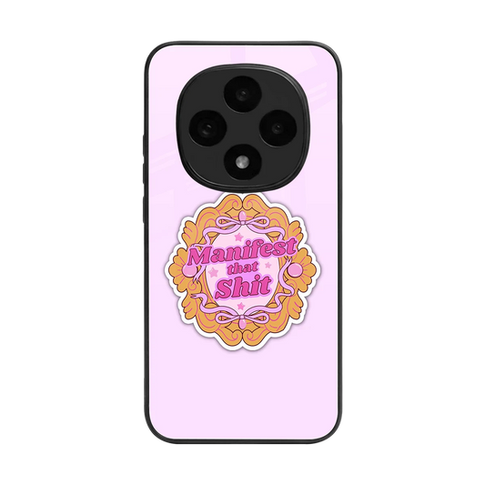 Manifestor back phone cover | glass case for oppo f31 pro 5g
