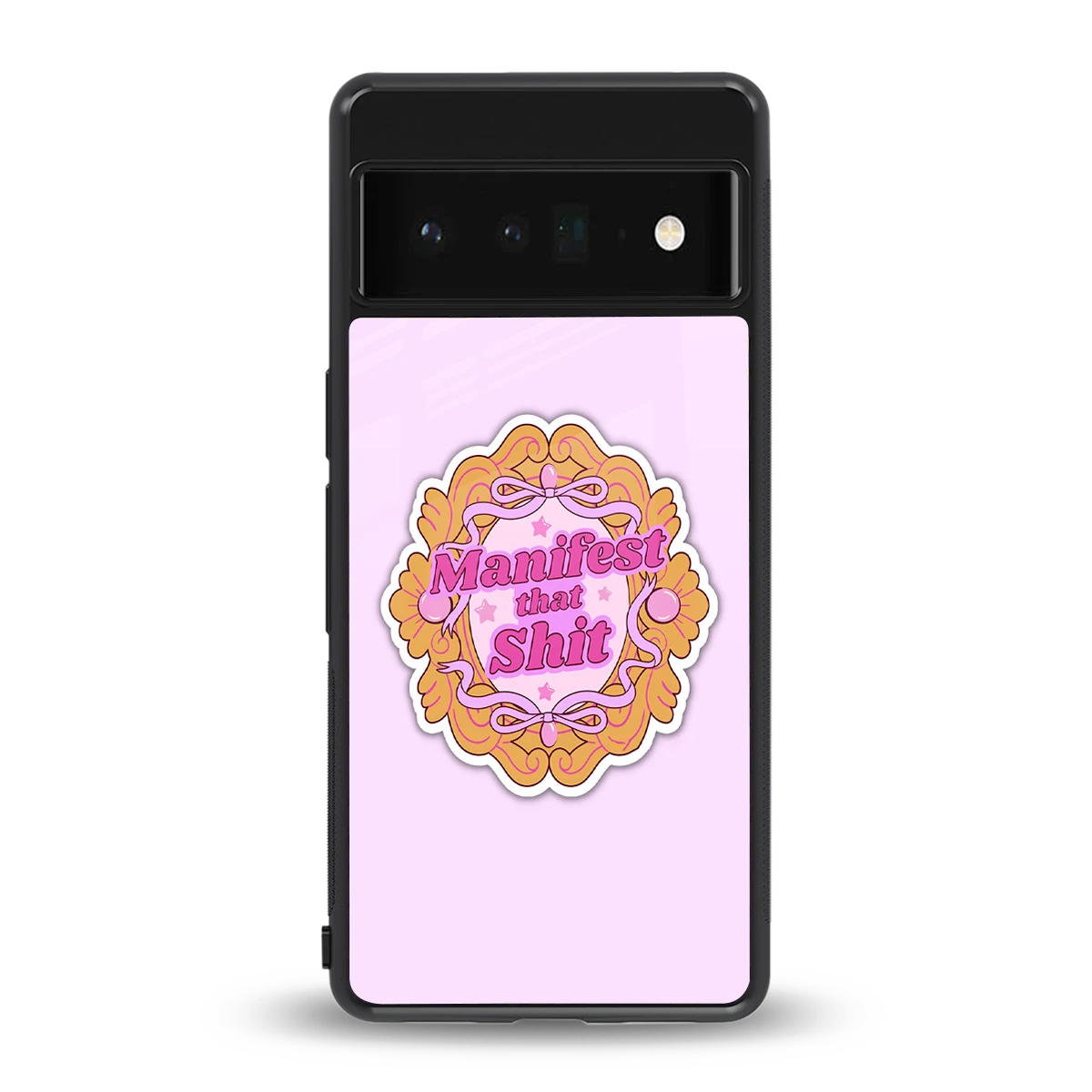 Manifestor back phone cover | glass case for google pixel 6 pro