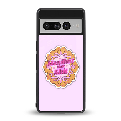 Manifestor back phone cover | glass case for google pixel 7 pro