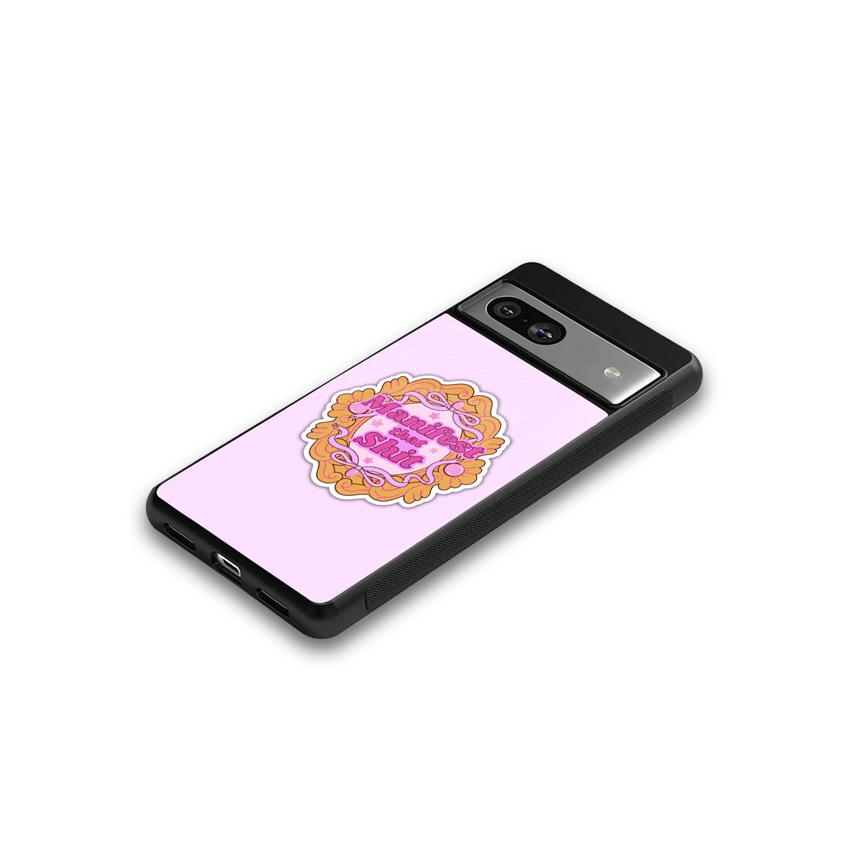 Manifestor google pixel 7a mobile cover | shockproof glass phone case