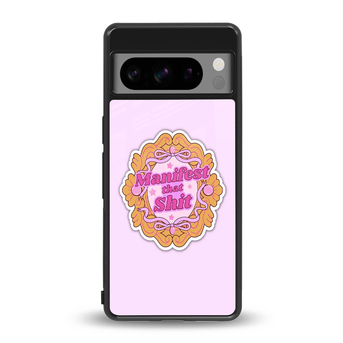 Manifestor back phone cover | glass case for google pixel 8 pro