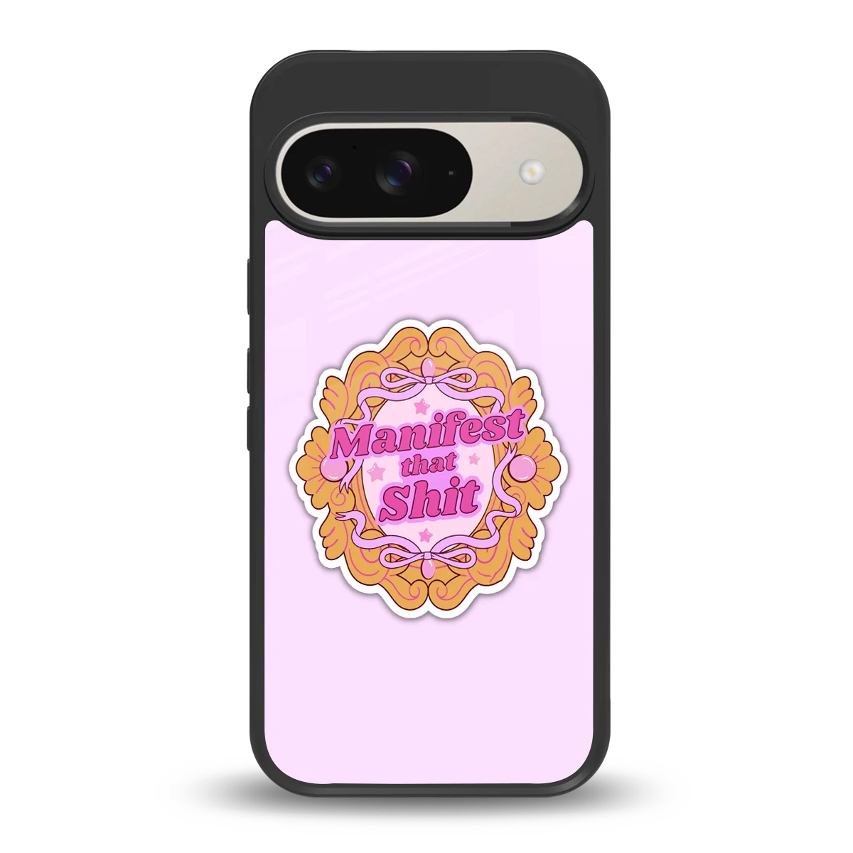 Manifestor back phone cover | glass case for google pixel 9