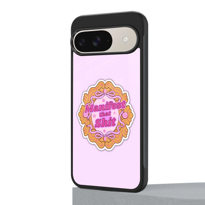 Manifestor google pixel 9 mobile cover | shockproof glass phone case