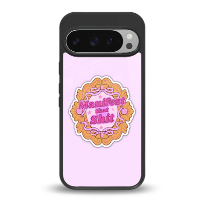 Manifestor back phone cover | glass case for google pixel 9 pro xl