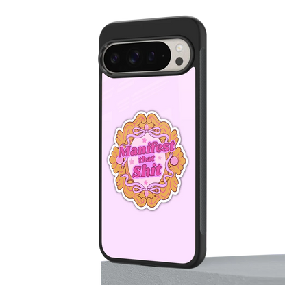 Manifestor google pixel 9 pro xl mobile cover | shockproof glass phone case