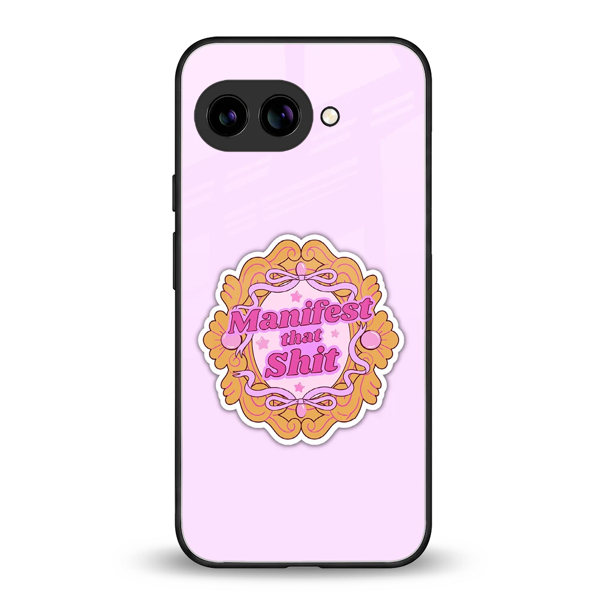 Manifestor back phone cover | glass case for google pixel 10a