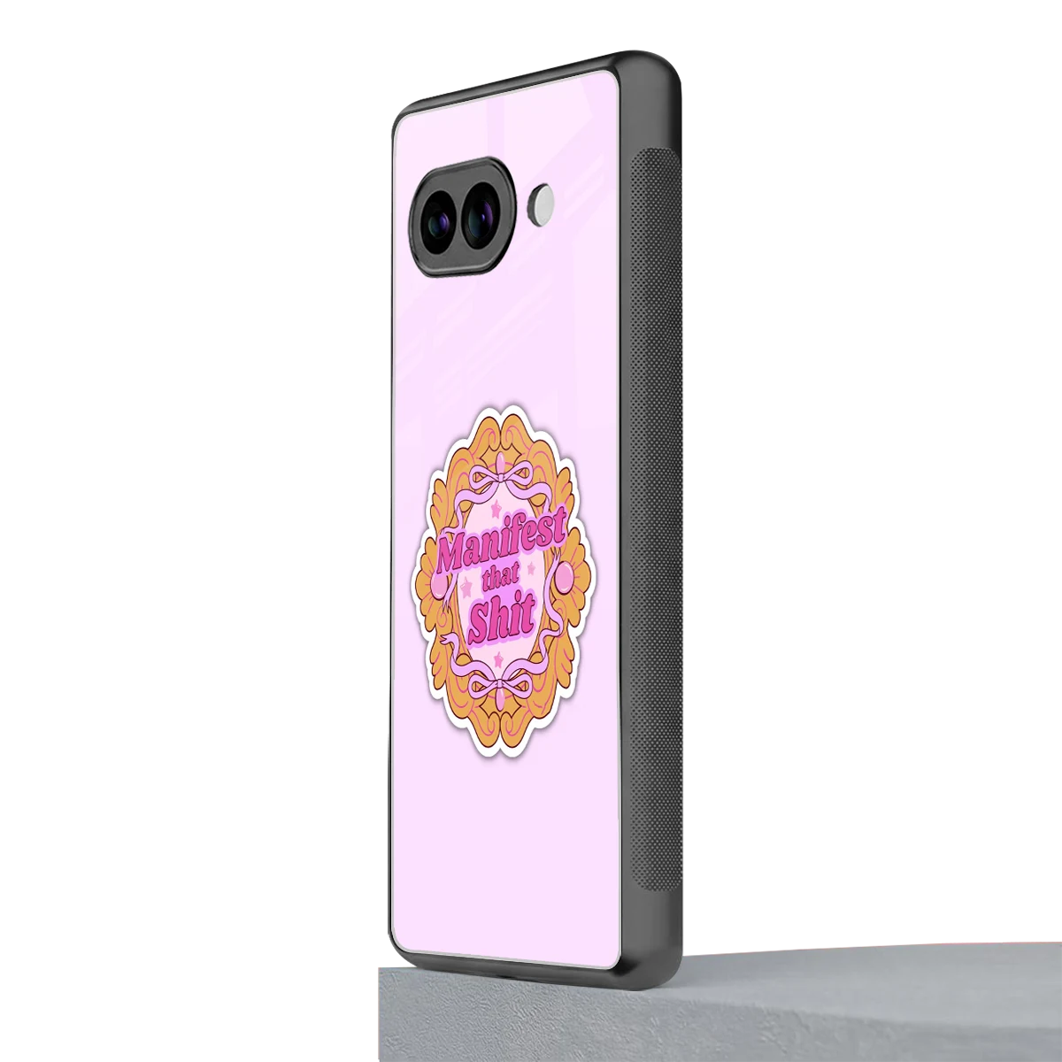 Manifestor google pixel 10a mobile cover | shockproof glass phone case