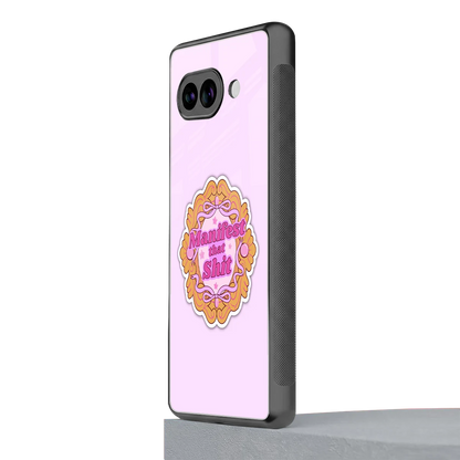 Manifestor google pixel 10a mobile cover | shockproof glass phone case
