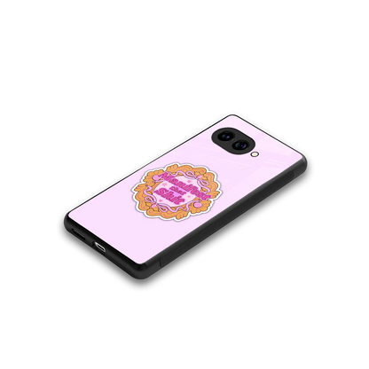 Manifestor stylish phone case for google pixel 10a | glossy glass and slim fit