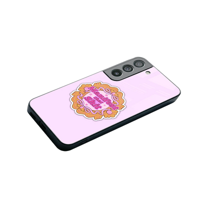 Manifestor stylish phone case for samsung galaxy s22 | glossy glass and slim fit