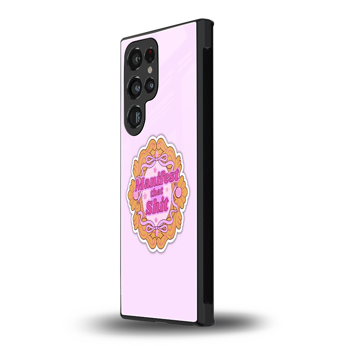 Manifestor samsung galaxy s23 ultra mobile cover | shockproof glass phone case