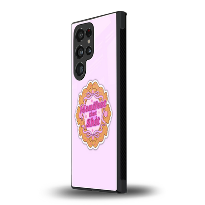 Manifestor samsung galaxy s23 ultra mobile cover | shockproof glass phone case