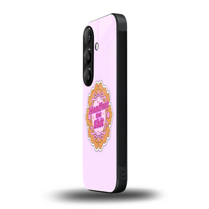 Manifestor samsung galaxy s25 mobile cover | shockproof glass phone case