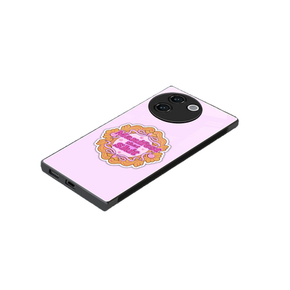 Manifestor stylish phone case for vivo v30e | glossy glass and slim fit
