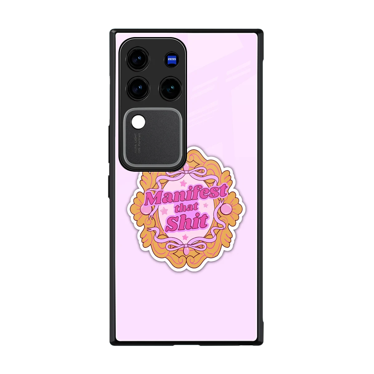 Manifestor back phone cover | glass case forvivo v30 pro