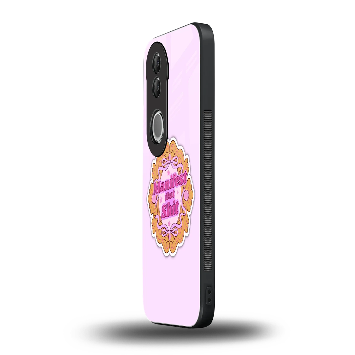 Manifestor vivo v50 mobile cover | shockproof glass phone case