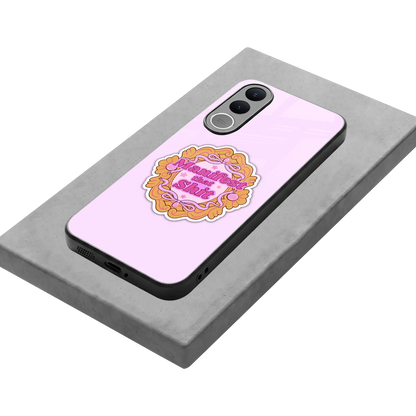 Manifestor stylish phone case for vivo v70 fe | glossy glass and slim fit
