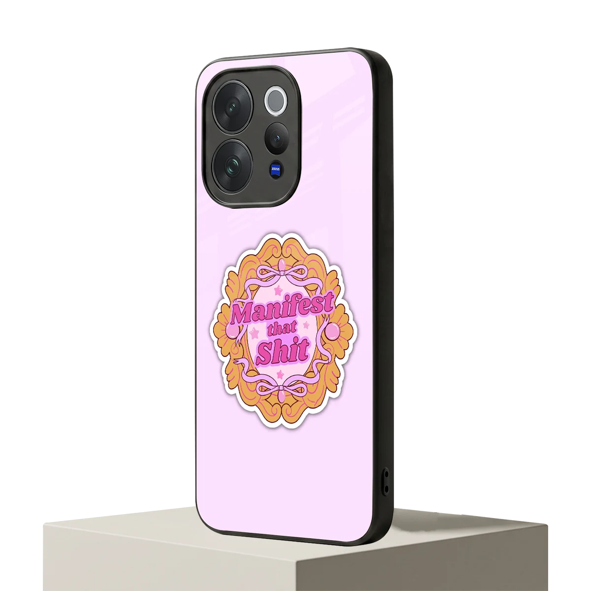 Manifestor vivo v70 mobile cover | shockproof glass phone case
