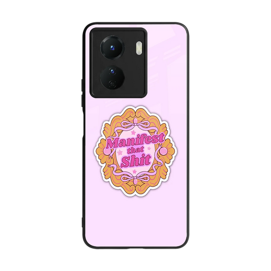 Manifestor back phone cover | glass case for vivo y16