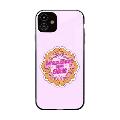 Manifestor back phone cover | glass case for iphone 12