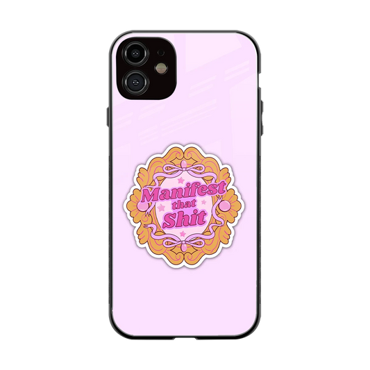 Manifestor back phone cover | glass case for iphone 11